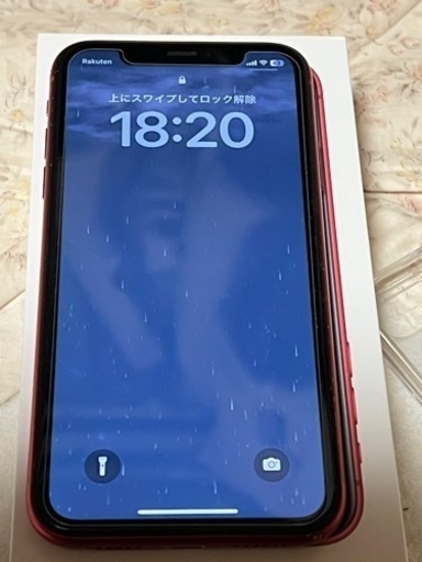 iphoneXR大容量256g中古カメラ割れあり