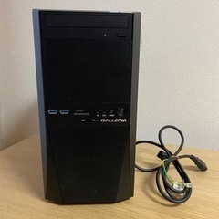 GALLERIA デスクトップパソコン　ゲーミングPC corei5 8GB GTX1050 SSD250GB