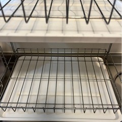 食器水切り2段ラック(1〜2人用)の画像