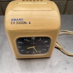 タイムカード　タイムレコーダー