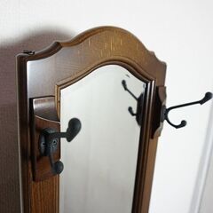 美品☆ Karimoku カリモク 化粧 鏡台 ドレッサー アクセサリースタンド