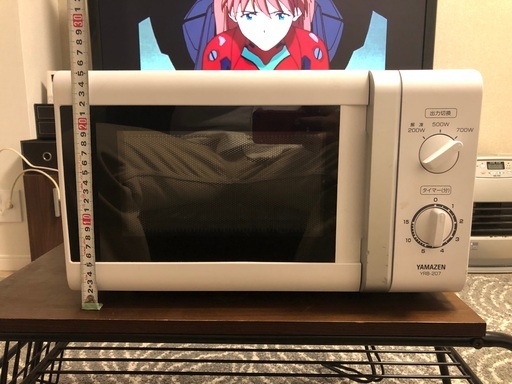 山善　電子レンジ　YRB-207(W)60Hz
