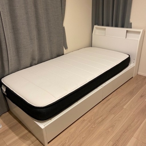 【ニトリ　シングルベッド】