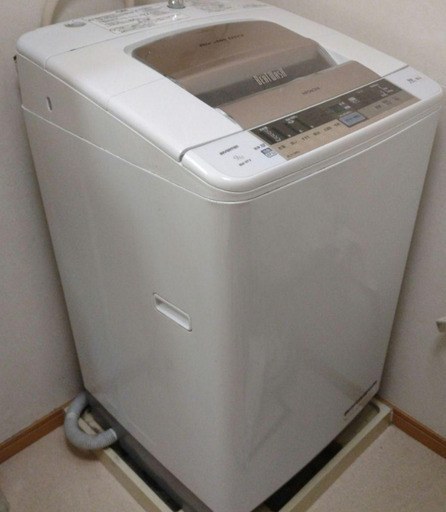 日立 全自動洗濯機 9kgBW-9SV シャンパンホワイト色