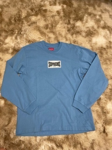 【希少品】supreme Woven Label L/S Top