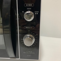 電子レンジ2021年製(お届け可)の画像