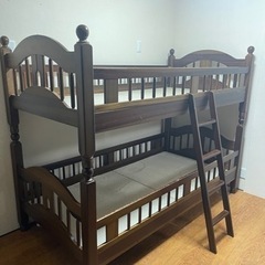 フランスベッド　木製2段ベッド