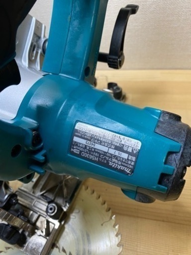 中古 マキタ　HS630D 18V 165mm 充電式マルノコ　青セット
