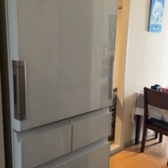 4月1日まで。SHARP5ドア冷蔵庫