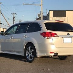 新生活応援フェア開催中！！大好評に付き自社ローン先着１０名様条件超緩和中！！！！コミコミ50万円！！！！ローン審査がご不安な方必見！！！！！！【自社ローン最短即日審査　条件緩和中！】H22年　スバル　レガシィツーリングワゴン　GT  Lパッケージ　４ＷＤ　ターボ　社外ＨＤＤナビ　ＣＤ　ＤＶＤ　ＢＴ　フルセグＴＶ　バックカメラ　パドルシフト　ｓｉ　ｄｒｉｖｅ　横滑り防止装置　ヒルスタートアシスト　スマートキー　プッシュスタート　ＨＩＤ　ＥＴＣの画像