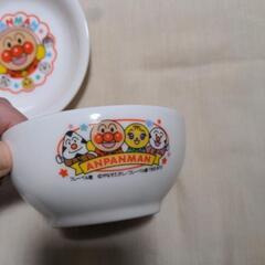 アンパンマン　お茶碗、お皿セットの画像