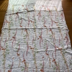 金魚柄 肌布団 シングル