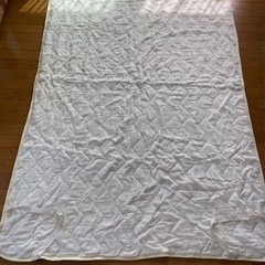 もこもこ敷パット ダブル シーツの画像