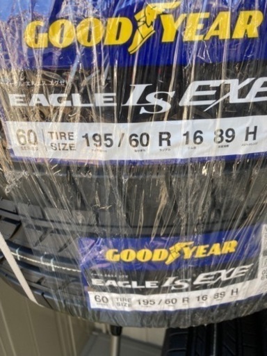 グッドイヤー 195/60R16 89H イーグル LSエグゼ EXE【新品 サマータイヤ 4本セット】
