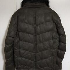 【取りに来てくれる方限定】ABAHOUSE（アバハウス）ダウンジャケット・ダークブラウンの画像