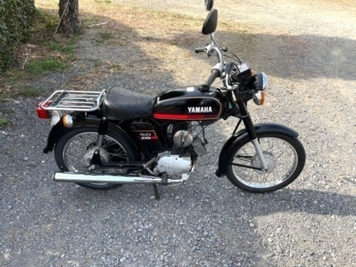 502.  動画あり　ヤマハ　YB50  2スト　原付　バイク　50cc   車体