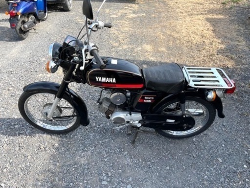 502.  動画あり　ヤマハ　YB50  2スト　原付　バイク　50cc   車体