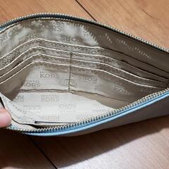 MICHAEL KORS　レザークラッチバッグの画像