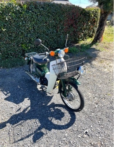 506.  動画あり　ホンダ　スーパーカブ　3速　FI  原付　バイク　50cc   車体