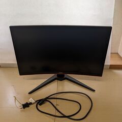 ☆AOC ゲーミングモニター 24G1 BLACK & RED 黒/赤 (23.6インチ/144Hz/1ms/VA 曲面パネル/HDMI×2 DP×1)