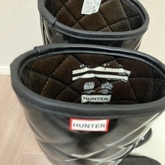【本日中】HUNTER レインブーツの画像