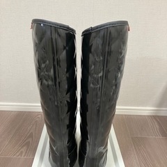 【本日中】HUNTER レインブーツの画像