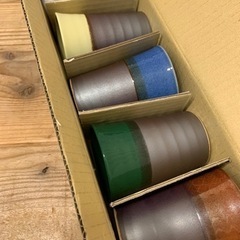 陶器湯呑みの画像