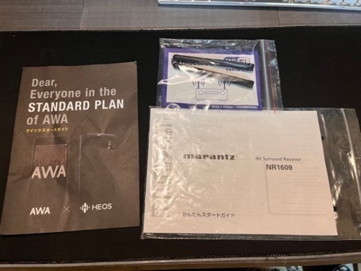 取引決定　マランツ　marantz NR1609  AVアンプ