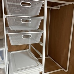 [決まりました]IKEA ハンガーラック　引き出し