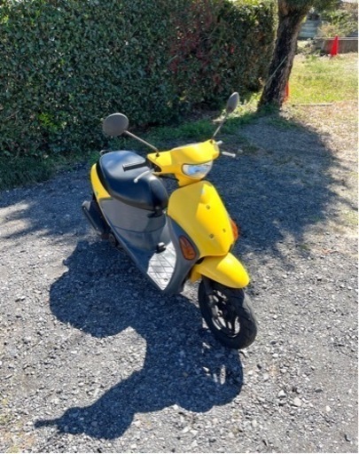 512. 動画あり　スズキ　レッツ4  原付　バイク　50cc   車体