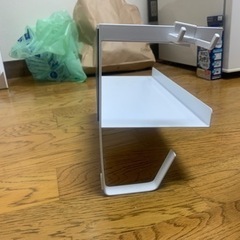山崎実業洗濯機横マグネットラックの画像
