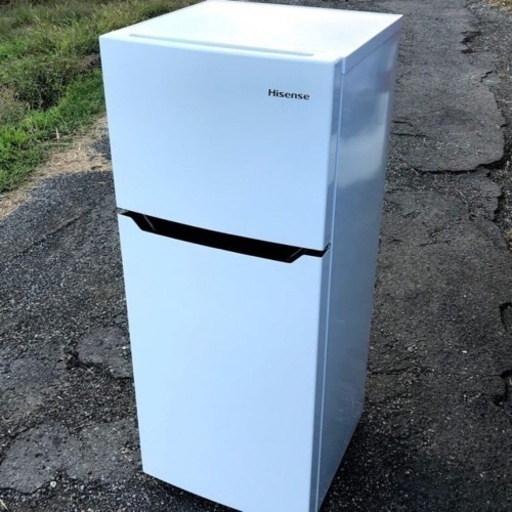 【美品】ハイセンス　120L 2ドア　ノンフロン冷蔵庫　2021年製