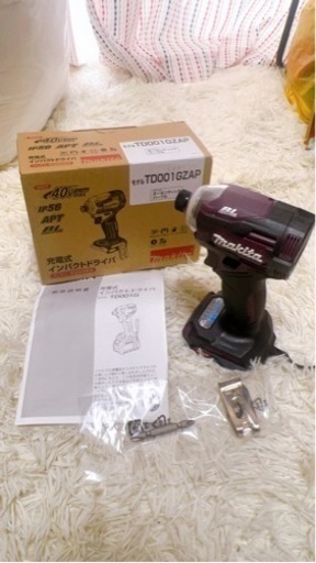 インパクトドライバー40v max td001