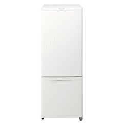 【急募】パナソニック(Panasonic) 168L パーソナル冷蔵庫 NR-B17FW-W