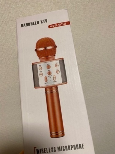 カラオケマイク 高音質魔音機能 音楽再生 Bluetooth マイク