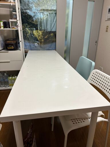 イケアテーブル + イケアチェア