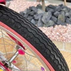 美品こども用自転車16インチ 【補助輪取り外し可】