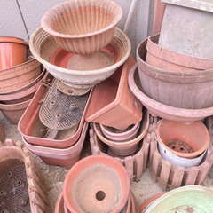 植木鉢　鉢植え　プランター　引き取り限定