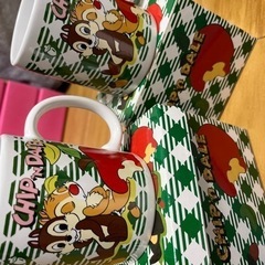 チップ＆デール新品マグカップ⭐️ペアカップ