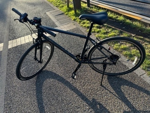 クロスバイク　マットブラック　KHODAABLOOM