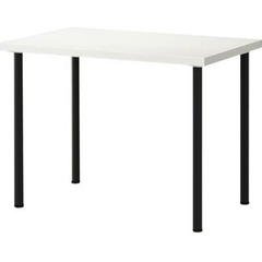 IKEA(イケア) LINNMON ADILS テーブル ホワイトの画像