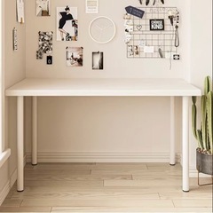 IKEA(イケア) LINNMON ADILS テーブル ホワイト