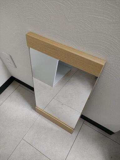 ウォールミラー 60cm ナチュラル