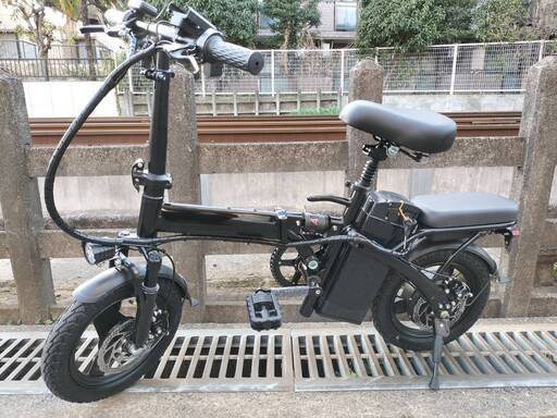【動画あり】フル電動自転車　モペット　48V15Ah MAX40km