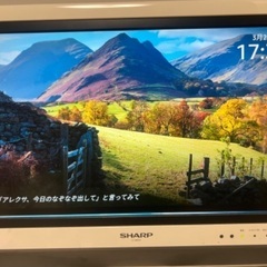 【急募】SHARP AQUOS 20インチ【ジャンク品】の画像