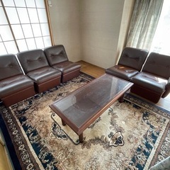 昭和レトロ 応接セット ソファー テーブル