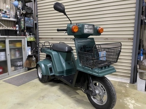 ホンダ　ジャイロX 4サイクル マッド　艶消し　ジャイロ　ミニカー