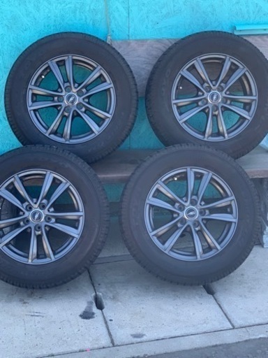 アルミホイール4本セット／スタッドレス　トヨタプリウスに使ってました。格安‼️