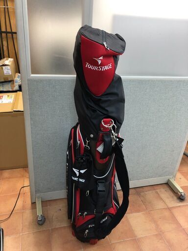 ゴルフ入門編にいかがですか　ゴルフクラブセット　ツアーステージ　バッグ付き