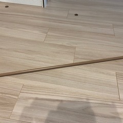 突っ張り棒　ブラウン　木目調 約70〜120cm